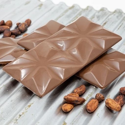 Cobertura de chocolate con leche y caramelo Reno Lactée Caramel para pastelería