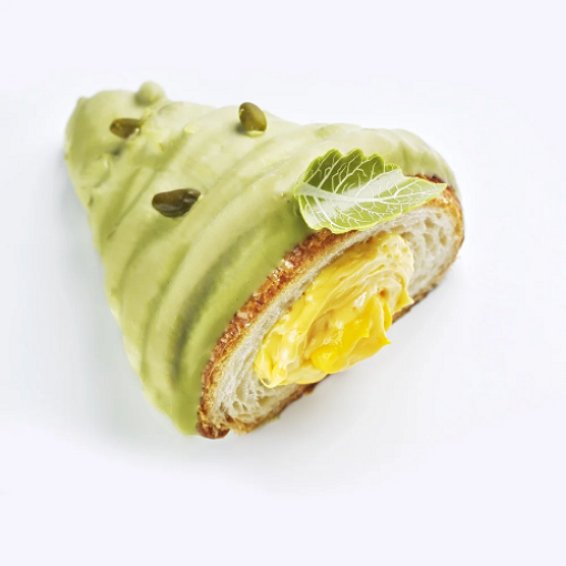 Aplicación Chococream Pistacho relleno croissants - Mateprim