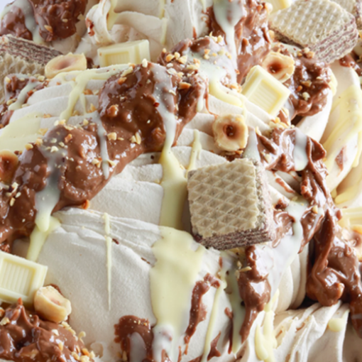 Joycream Wafernut Blanc IRCA veteado helado avellana 5kg - Mateprim