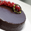 Tarta Sacher glaseada con Chocosmart Negro - Mateprim