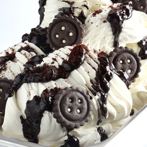 Joycream Amorenero IRCA 5kg — crema untable de cacao extra oscuro con galleta para helado