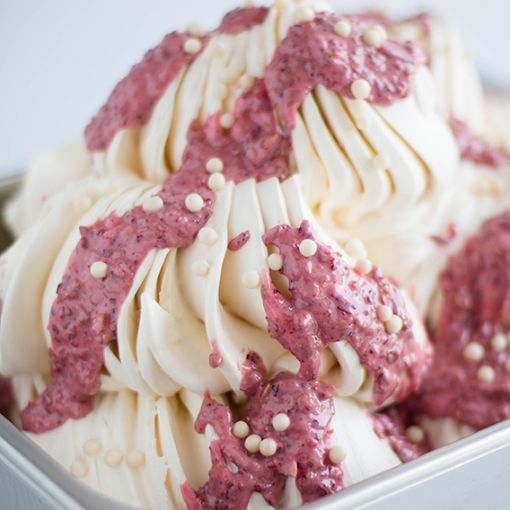 Joycream Frutos Rojos IRCA 5kg — crema untable de frutos rojos y crepes crujientes para helado