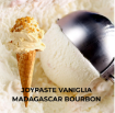 Infografia Joypaste Vainilla Madagascar/Bourbon IRCA 7,2kg — pasta aromatizante de vainilla premium para helado y pastelería