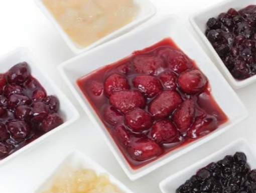 Dolcefruta Frutos del Bosque — mezcla premium de fresa, mora, frambuesa y arándano para heladería y pastelería