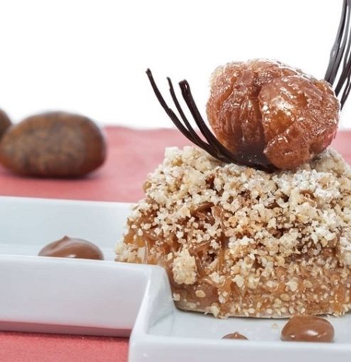 Pasta Marrón Glacé — semielaborado premium de castaña confitada para pastelería y heladería