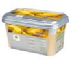Envase Ravifruit Puré Plátano — puré de fruta natural cremosa para pastelería y panadería