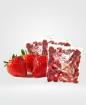 Envase Ravifruit Fresa Entera Congelada IQF — fruta congelada individual para pastelería y catering