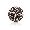 Dobla Lace Round Dark — decoración calada de chocolate negro para pastelería