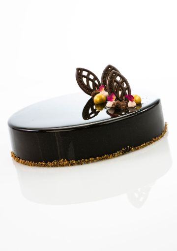 Dobla Surtido Filigranas Chocolate — decoraciones variadas de chocolate para pastelería