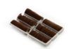 Envase Dobla Surtido Filigranas Chocolate — decoraciones variadas de chocolate para pastelería