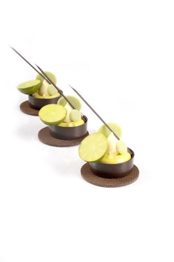 Dobla Spots Pastel — decoración de chocolate en tonos pastel para pastelería
