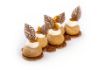 Dobla Hojas Encaje Chocolate con Leche — decoración de chocolate para pastelería premium