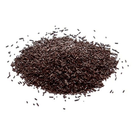 Fideo Negro Sucedáneo IRCA 1kg — decoración crujiente de sucedáneo de chocolate negro