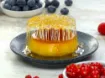 Aplicacion Joytopping Caramelo — sirope topping dorado para decoración de postres, helados y bebidas