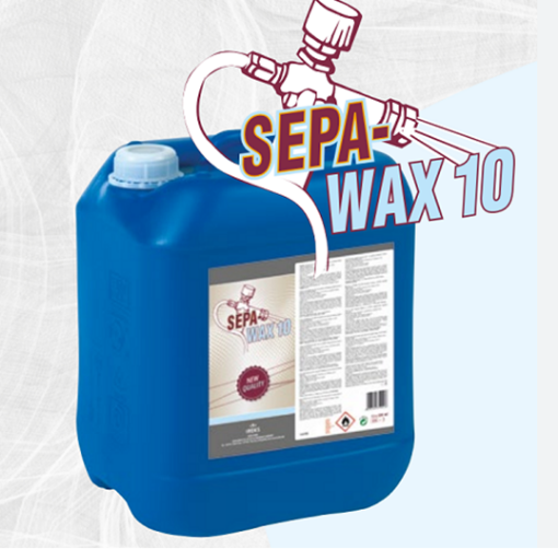 Envase Sepa-Wax 10 Desmoldeante — agente desmoldeante con aceites vegetales para moldes de pastelería y chocolatería
