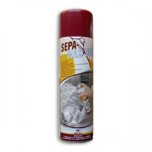 Envase Sepa-Wax 500 Desmoldeante Spray — spray antiadherente alimentario para moldes de panadería y pastelería