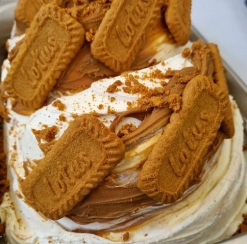 Lotus Biscoff Galleta Crunch Molida — galleta crujiente vegana para bases y toppings de repostería