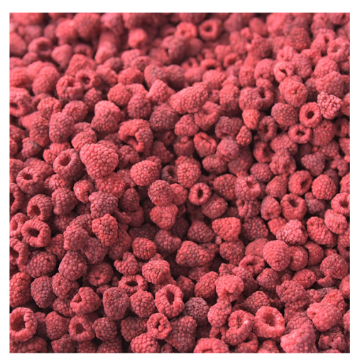 Frambuesa Entera Liofilizada — fruta natural deshidratada para repostería y coctelería