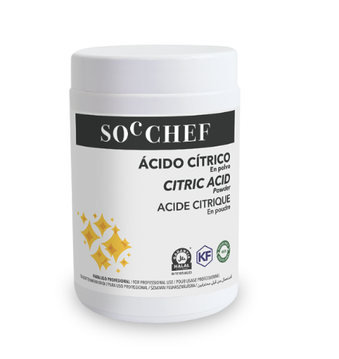 Envase Ácido Cítrico — acidulante natural para pastelería y confitería profesional