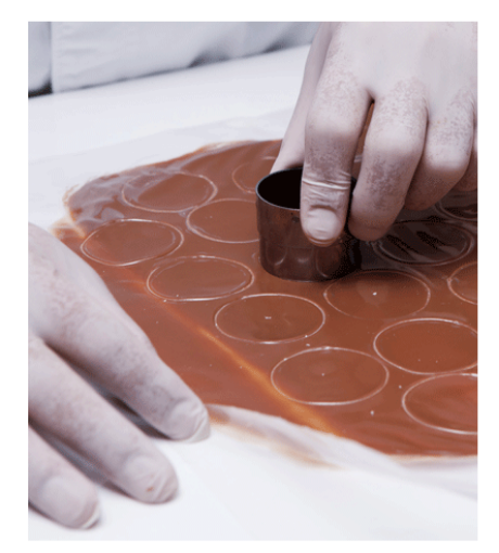 Hojas de Guitarra — hojas de acetato para chocolate templado y decoración de pastelería