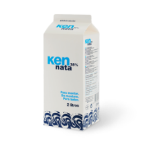 Envase Ken Nata 38% — nata premium para pastelería y restauración profesional
