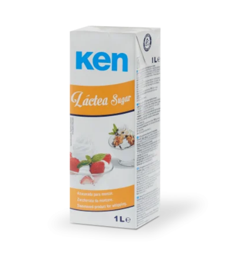Envase Ken Láctea Sugar — producto lácteo azucarado para pastelería y restauración profesional