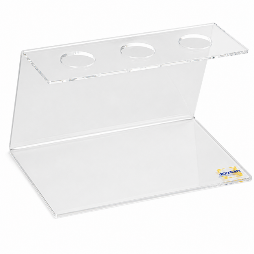 Porta conos de metacrilato 3 servicios TRIX para heladería