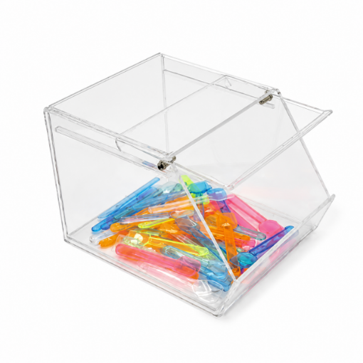 Porta cucharillas de metacrilato TRIX para heladería y HORECA