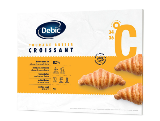 Debic Mantequilla en Placa para Laminar 82% MG – Caja 10 kg (5 × 2 kg)