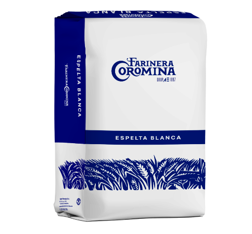 Saco de 25 kg de harina de espelta blanca de Farinera Coromina